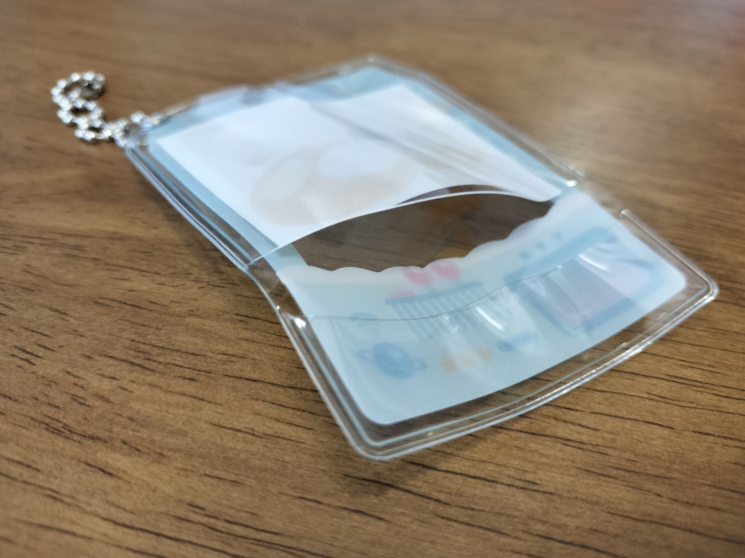 アクリルキーホルダーカバー,100均