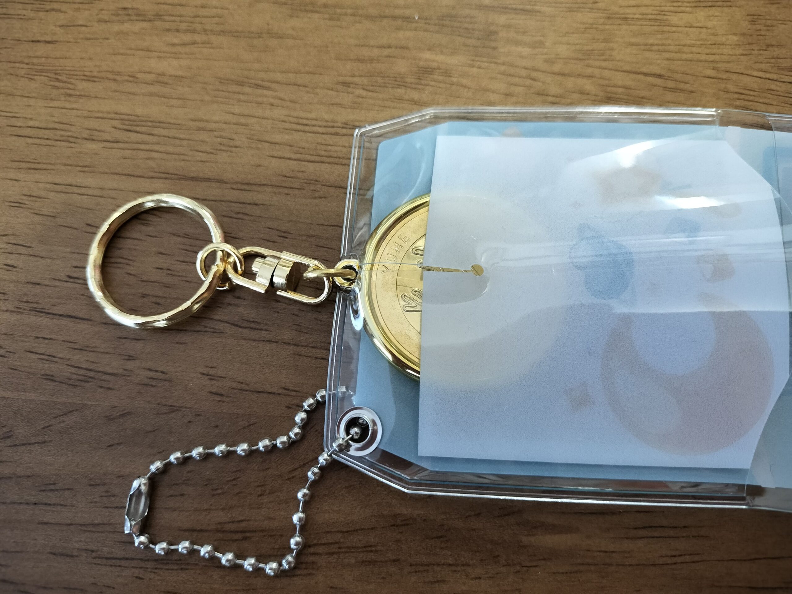 アクリルキーホルダーカバー,100均