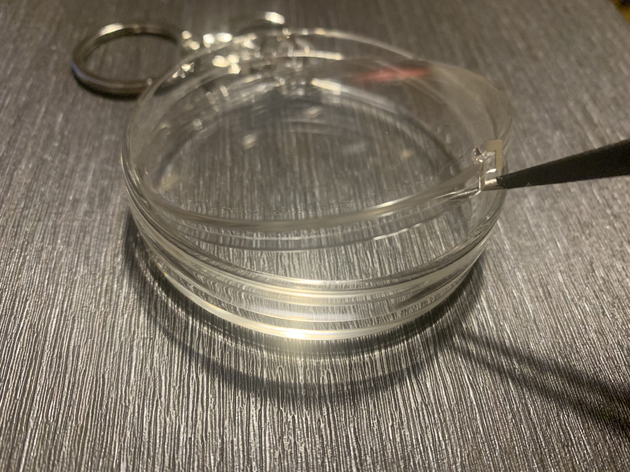 缶バッジキーホルダー,100均