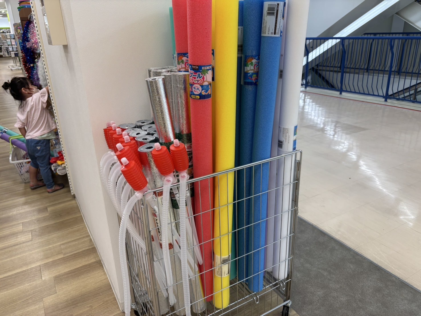 プールスティック,100均