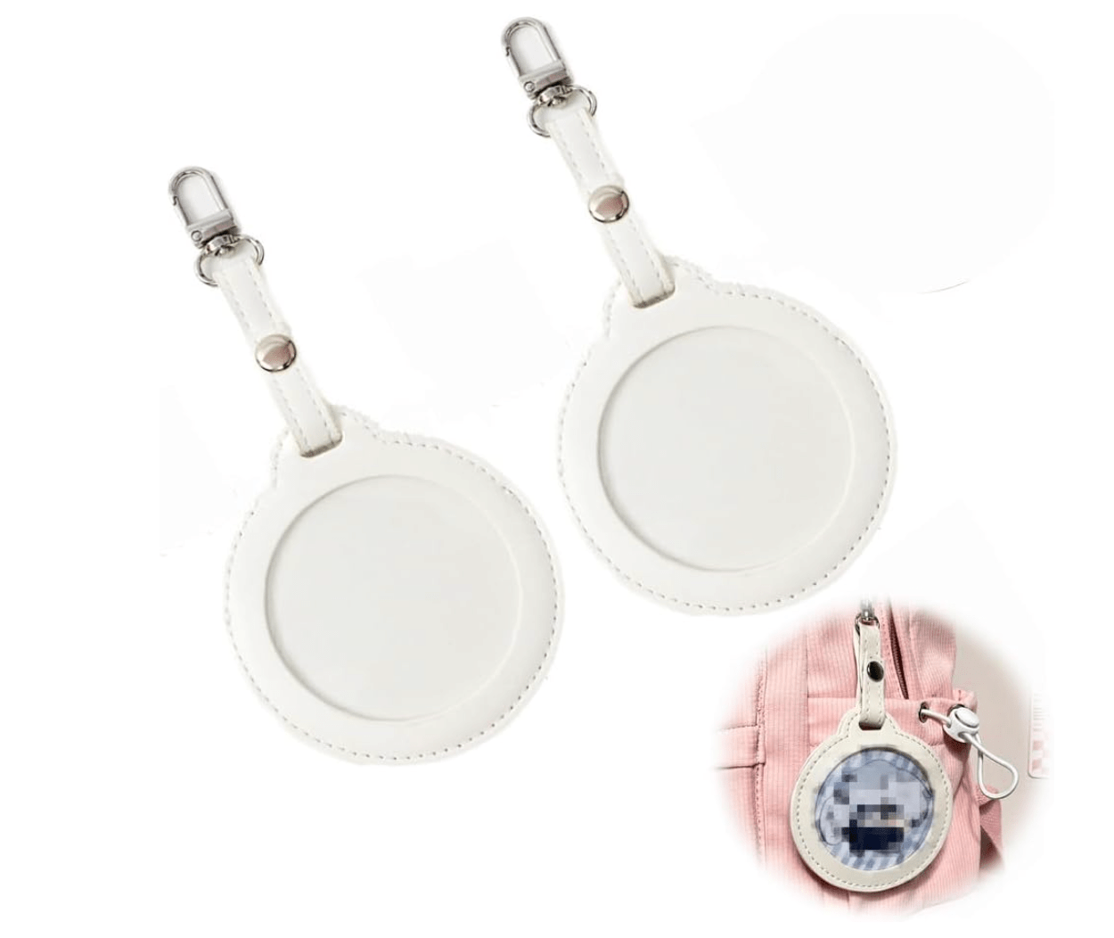 缶バッジキーホルダー,100均