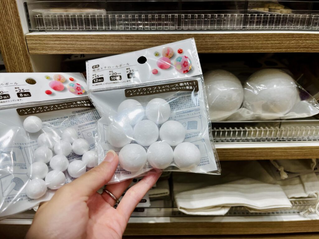 発泡スチロール球,100均