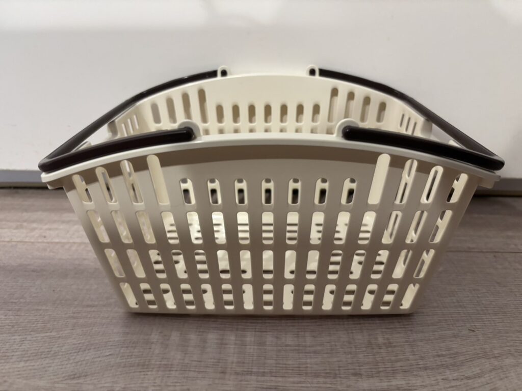 取っ手付きかご,100均
