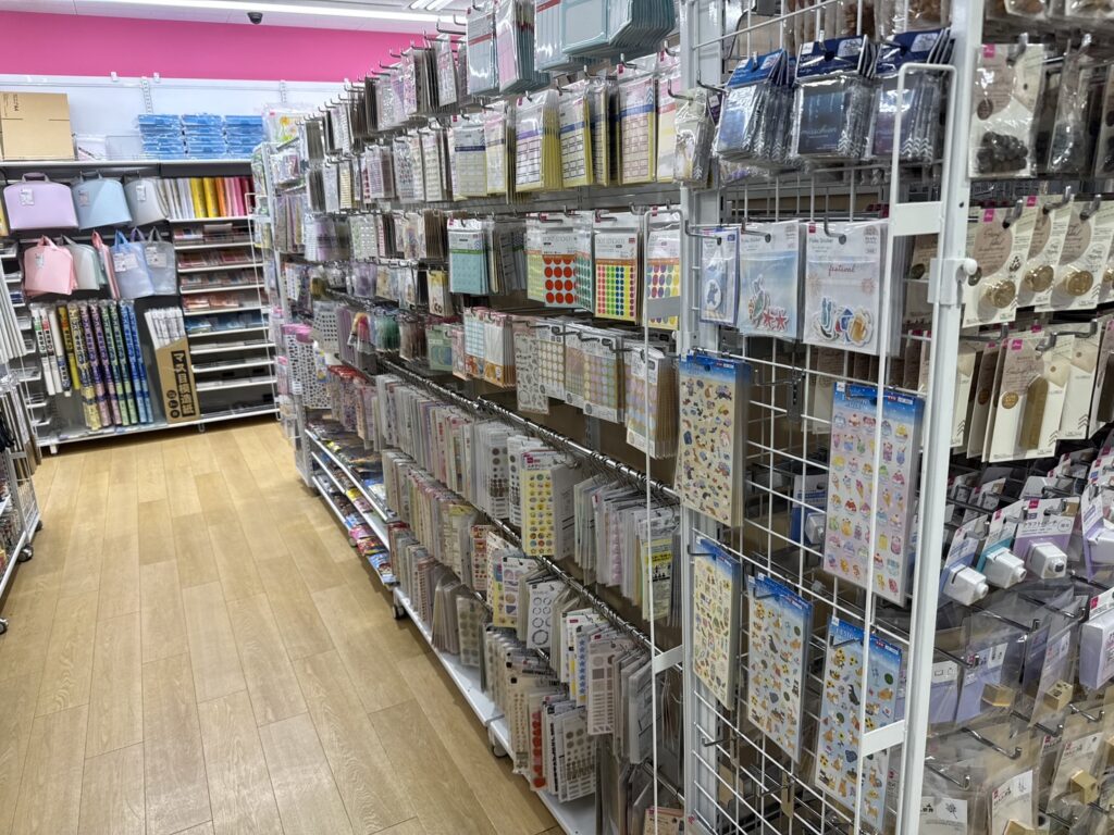 アルファベットシール,100均