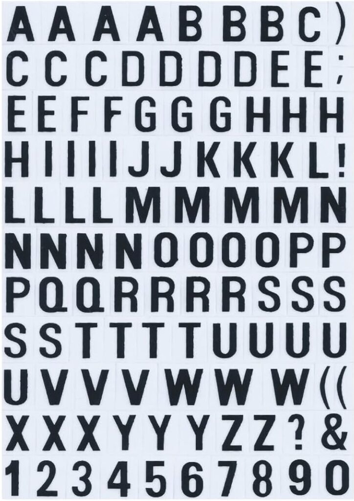 アルファベットシール,100均