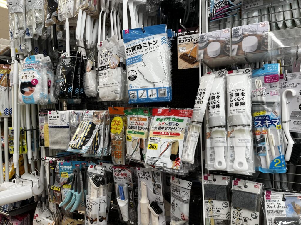 エアコン,シロッコファン掃除ブラシ,100均