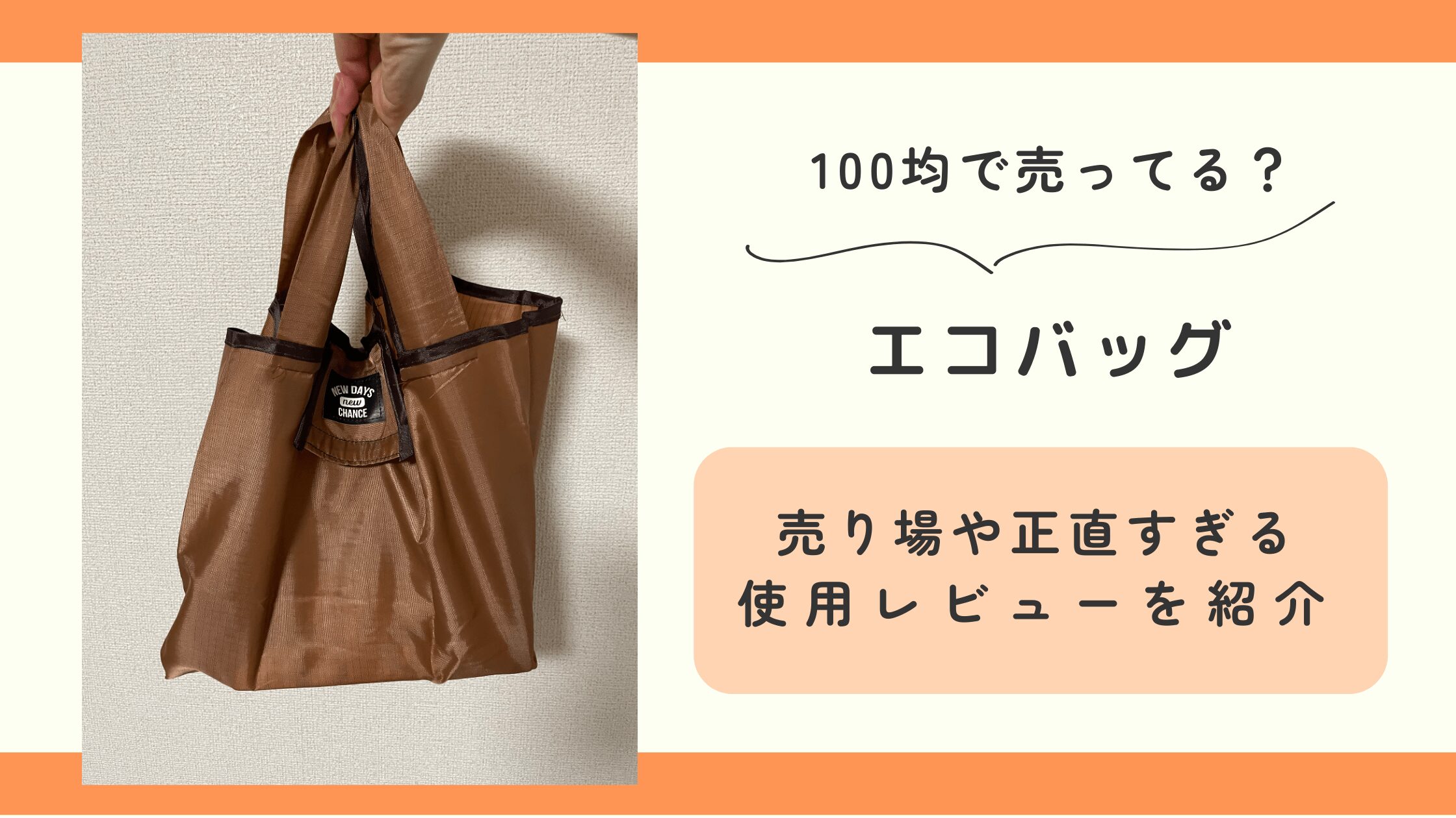 エコバッグ,100均