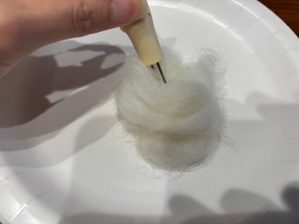 フェルト,ニードル,100均,代用