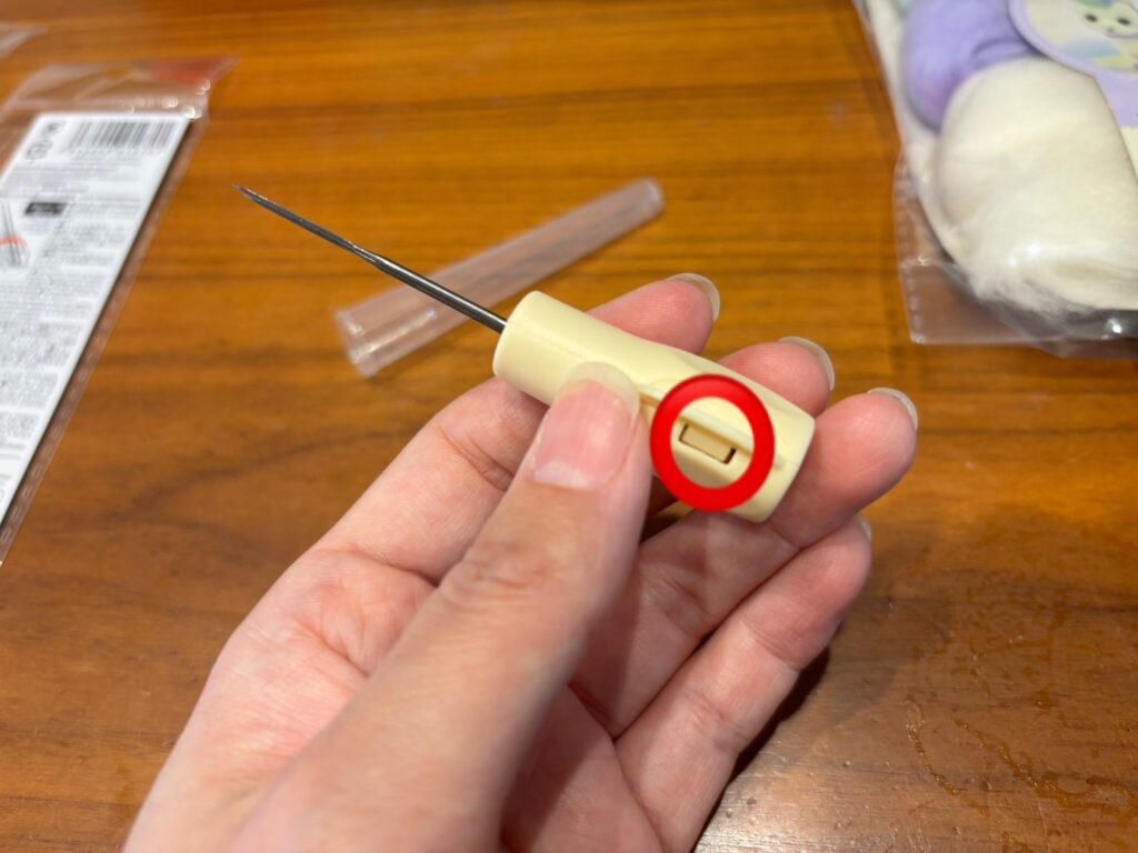 フェルト,ニードル,100均,代用