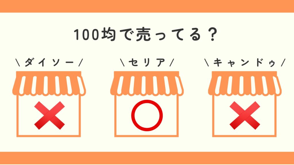 リトミックスカーフ,100均