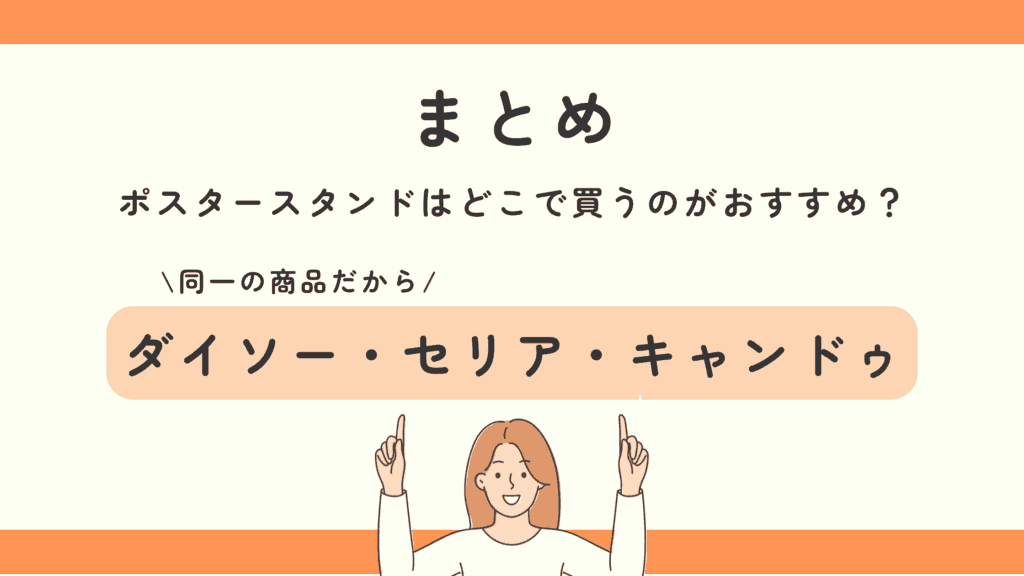 ポスター,スタンド,100均