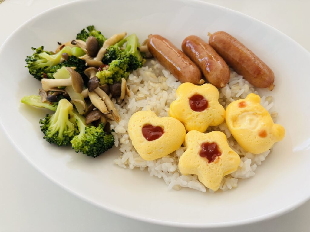 卵焼き,星型,100均