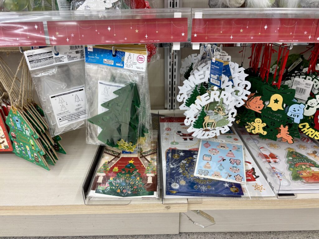 100均,クリスマス