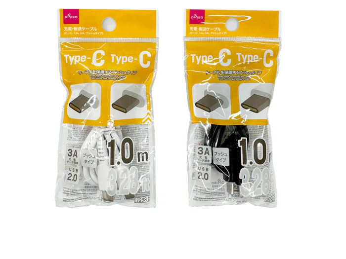 100均,USBケーブル