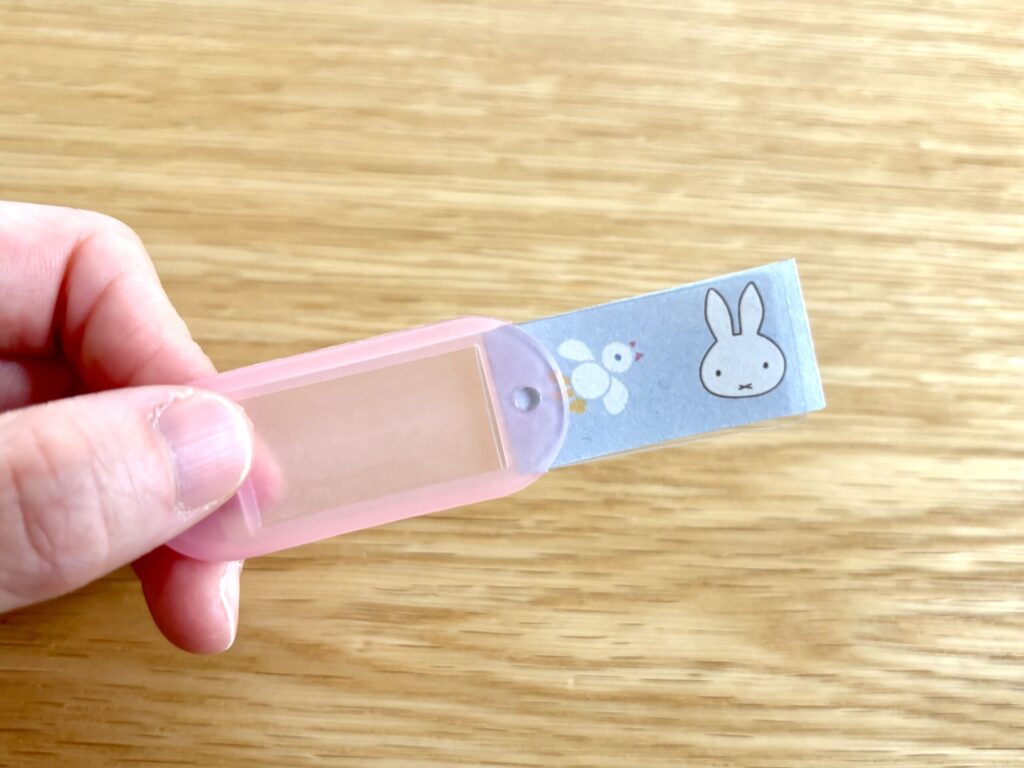 100均,ネームタグ,ダイソー,手作り