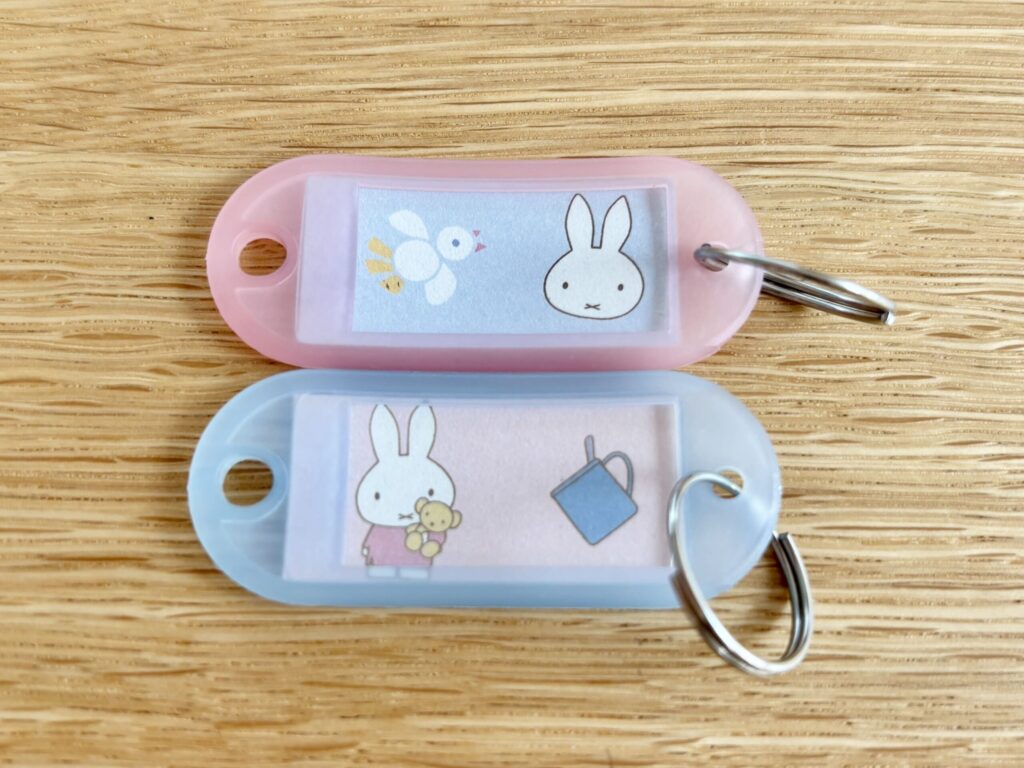 100均,ネームタグ,ダイソー,手作り