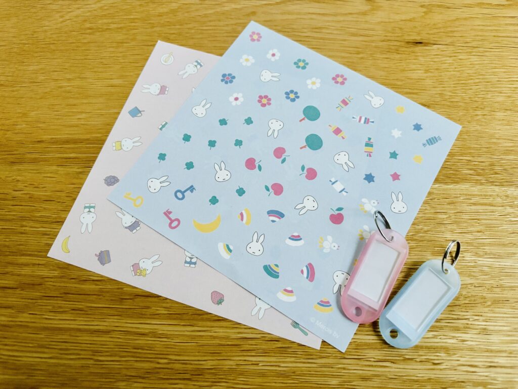 100均,ネームタグ,ダイソー,手作り