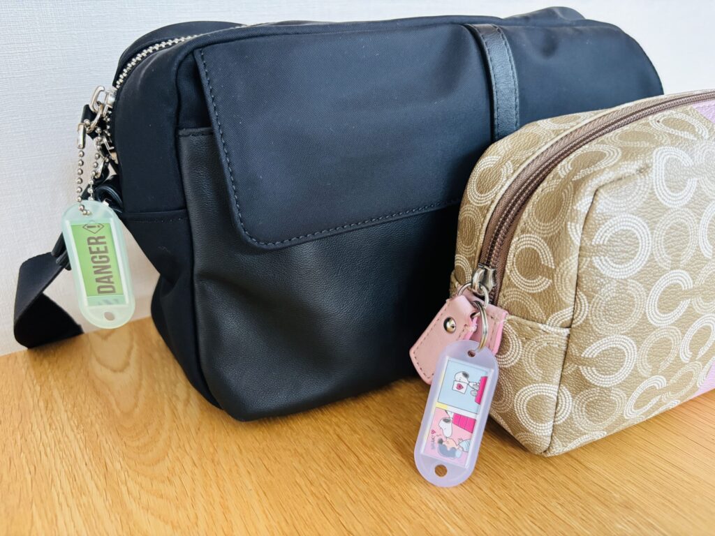 100均,ネームタグ,ダイソー,手作り