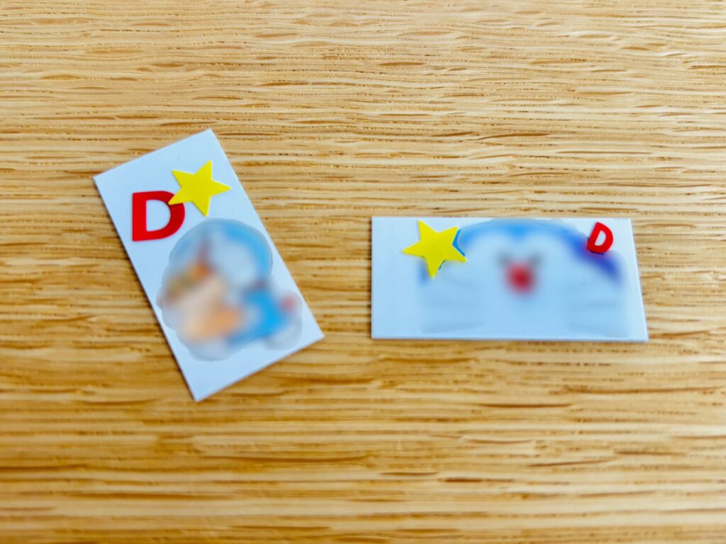 100均,ネームタグ,ダイソー,手作り