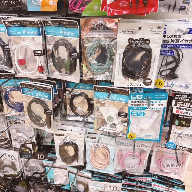 100均,USBケーブル