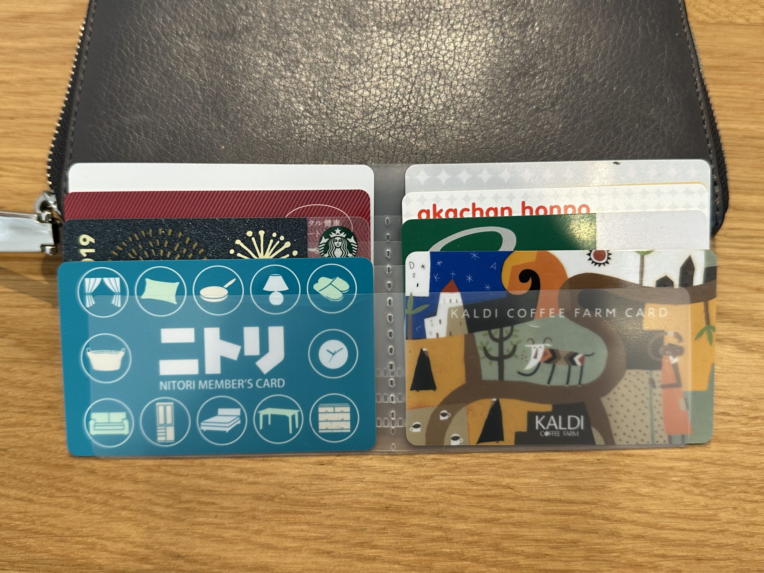 100均,長財布に入る,カードケース