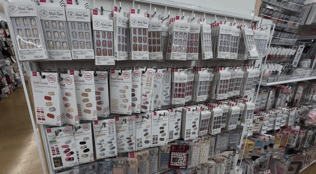 100均,ネイルチップ