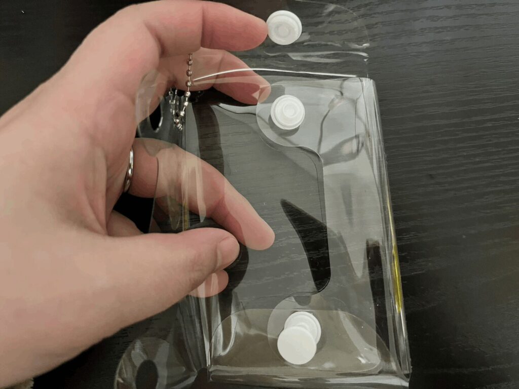 100均,ポケットティッシュケース