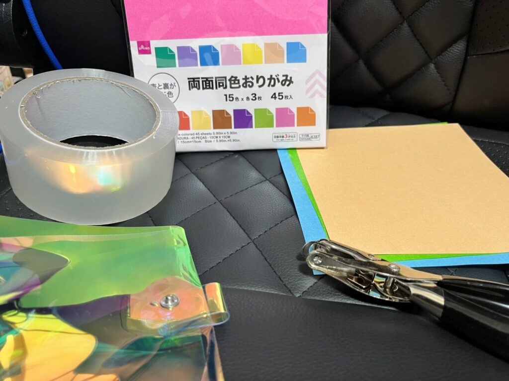 100均,3穴バインダー