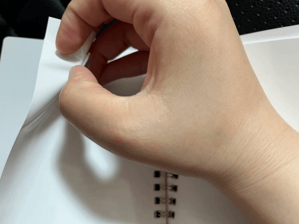 100均,シール帳